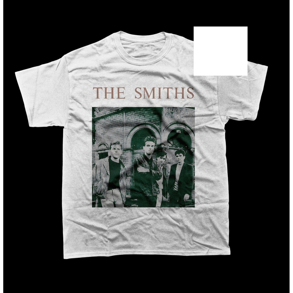 The Smiths Unisex T-Shirt - Meat Is Murder Album Tee White